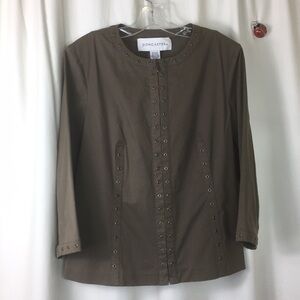 Doncaster, military jacket, Size 14, NWOT.